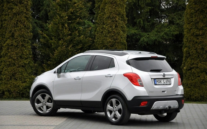 Opel Mokka cena 37900 przebieg: 215217, rok produkcji 2013 z Korsze małe 781